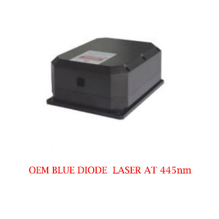 Ultra Compact Long Lifetime 445nm OEM Laser CW Operating Mode 5000~6000mW